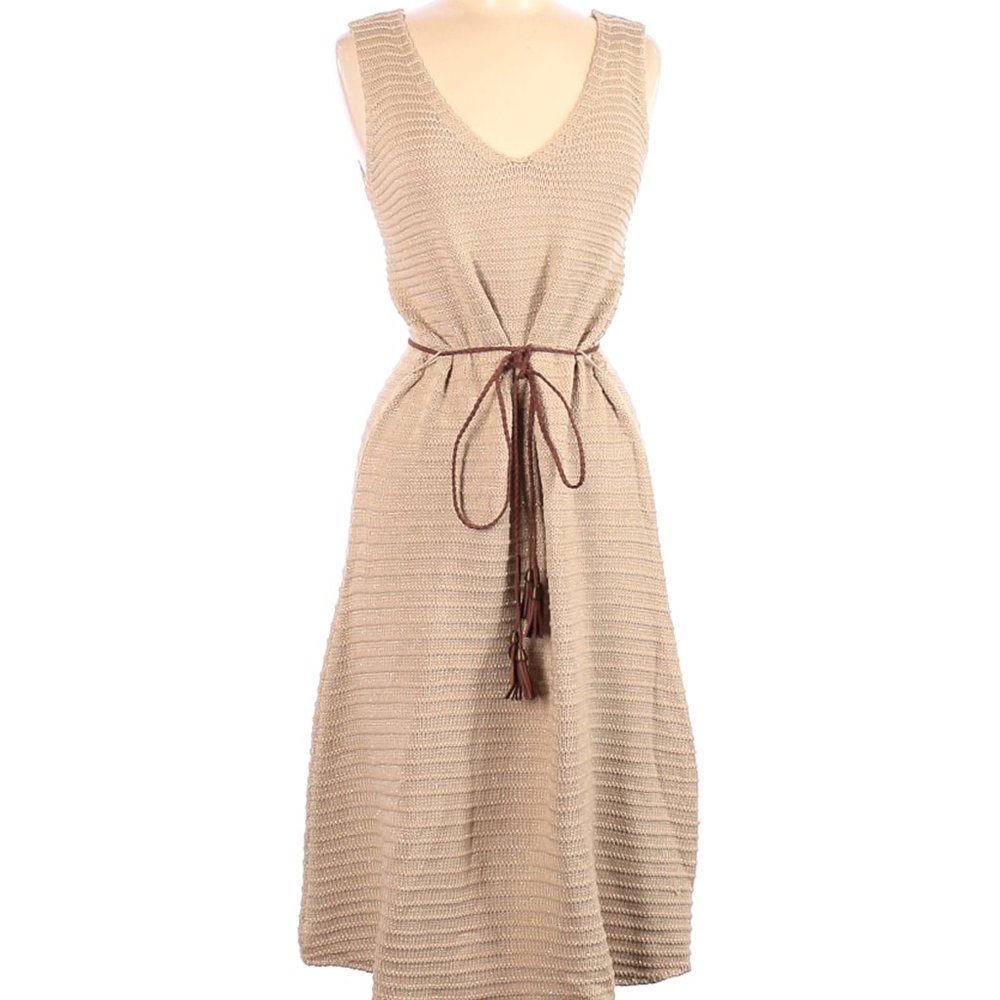 Soft Surroundings Tan Dress, Woven